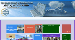 Desktop Screenshot of masjidabulqasim.com